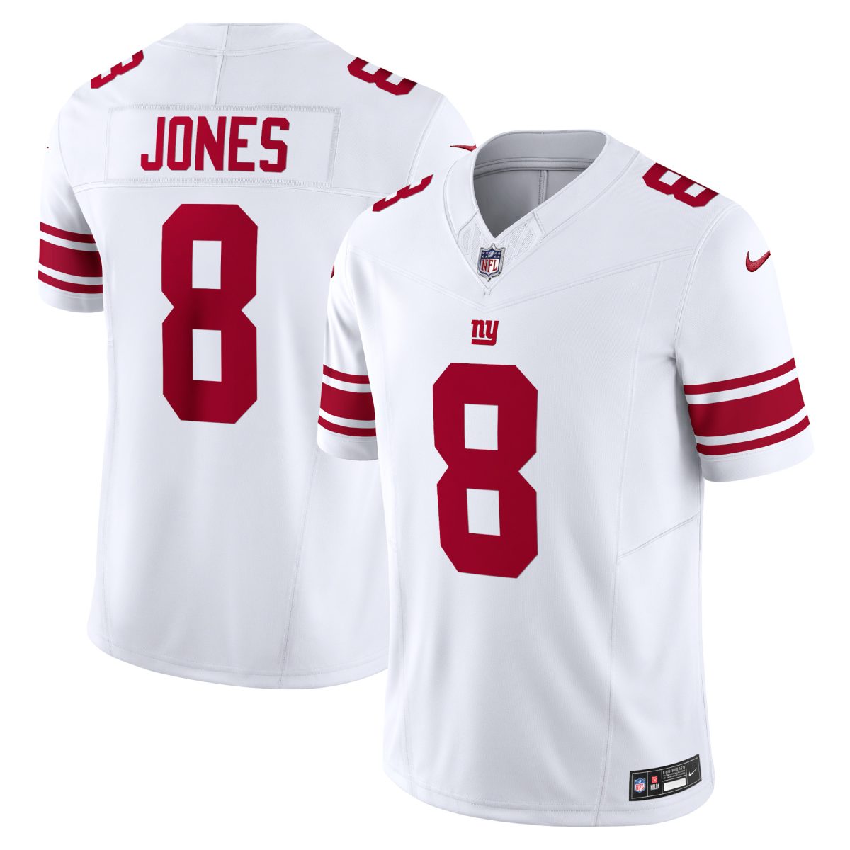 New York Giants mens nike daniel jones white new york giants vapor f.u.s.e. limited jersey | Giants Shop