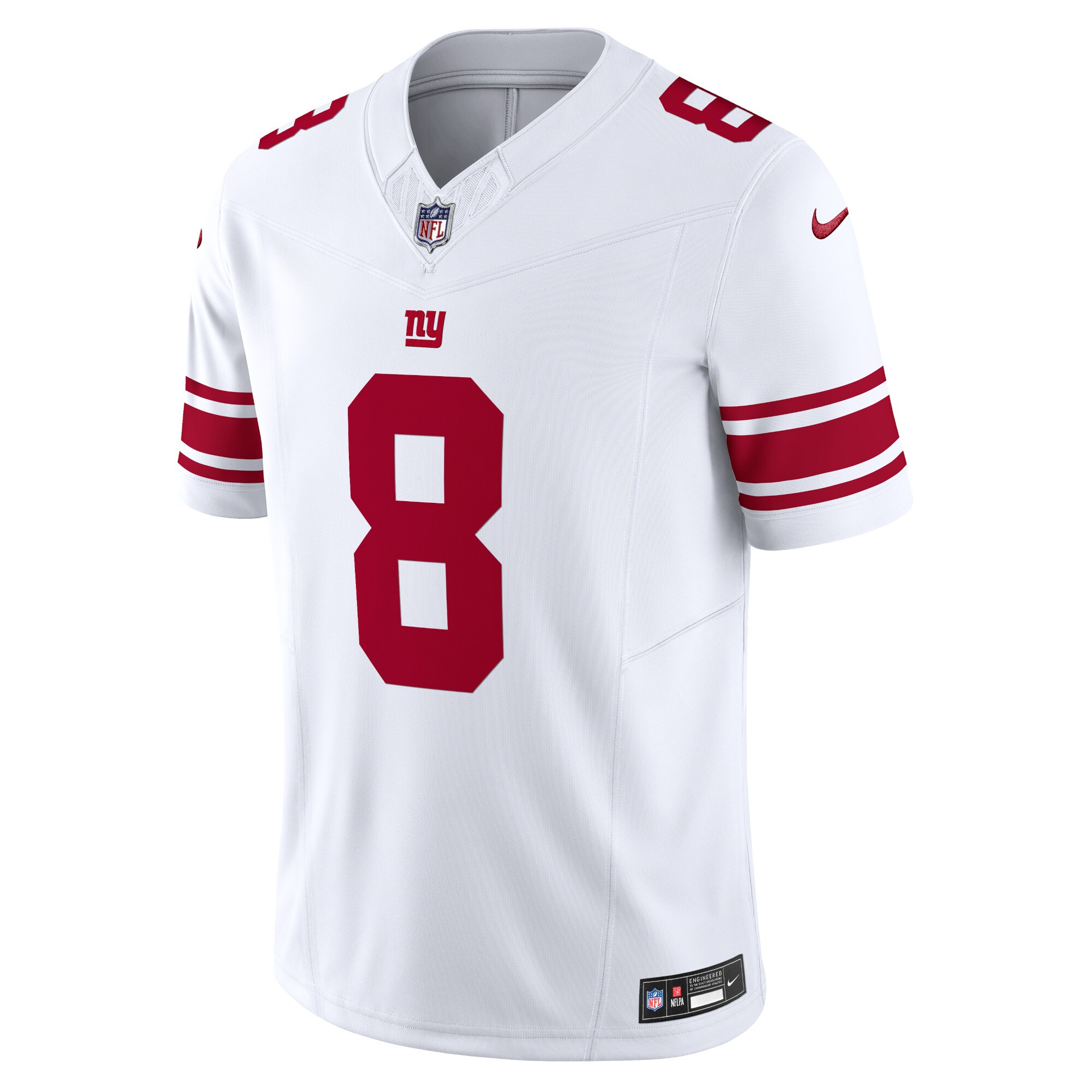 New York Giants mens nike daniel jones white new york giants vapor f.u.s.e. limited jersey | Giants Shop