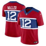 New York Giants mens nike darren waller century red new york giants alternate vapor f.u.s.e. retired player limited jersey | Giants Shop