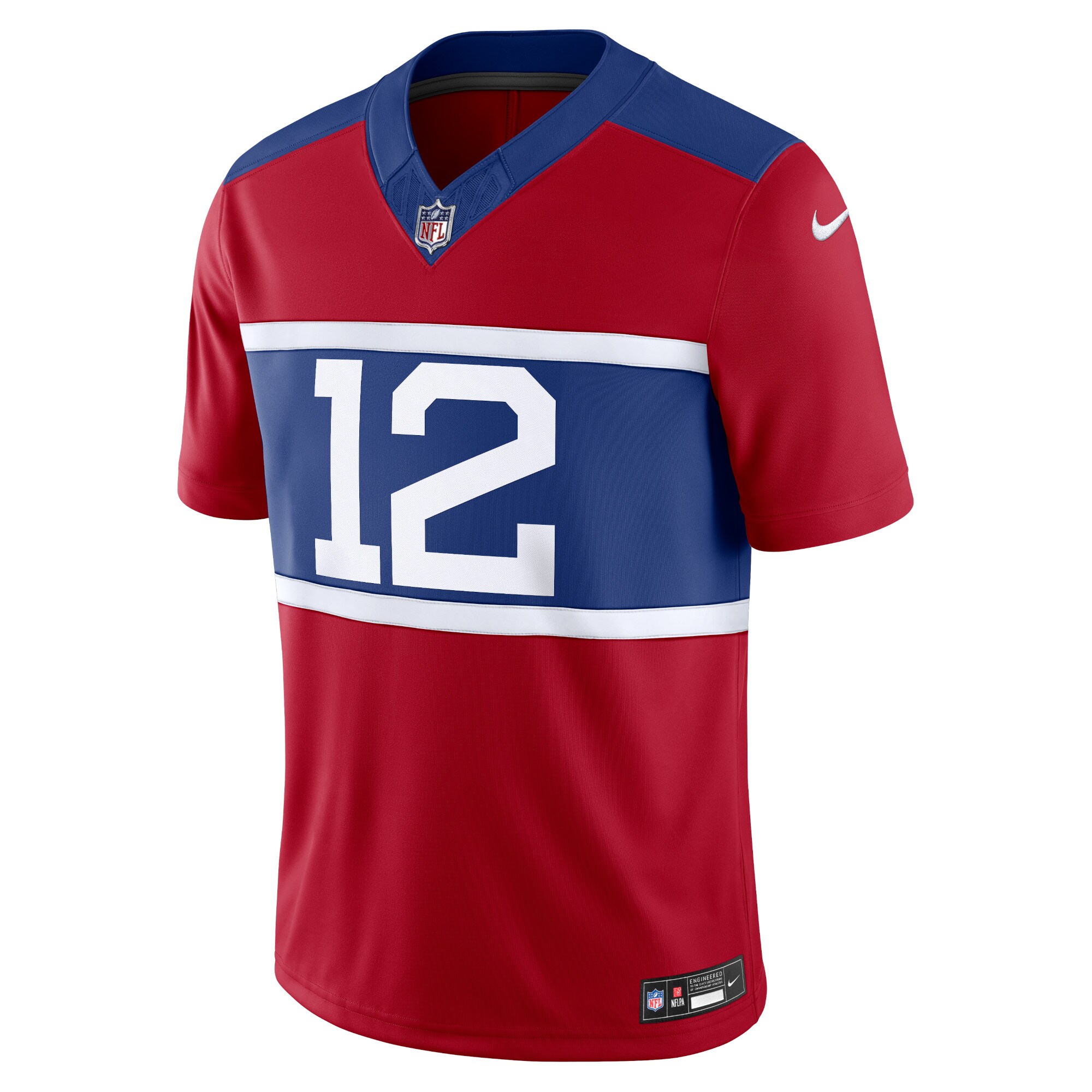 New York Giants mens nike darren waller century red new york giants alternate vapor f.u.s.e. retired player limited jersey | Giants Shop