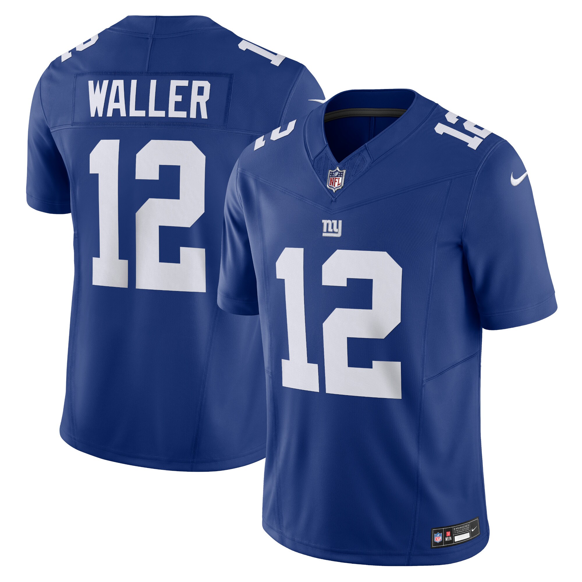 New York Giants mens nike darren waller royal new york giants vapor f.u.s.e. limited jersey | Giants Shop