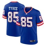 New York Giants mens nike david tyree royal new york giants classic retired player game jersey | Giants Shop