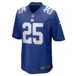 New York Giants mens nike deonte banks royal new york giants team game jersey | Giants Shop