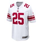 New York Giants mens nike deonte banks white new york giants game jersey 200664132 | Giants Shop