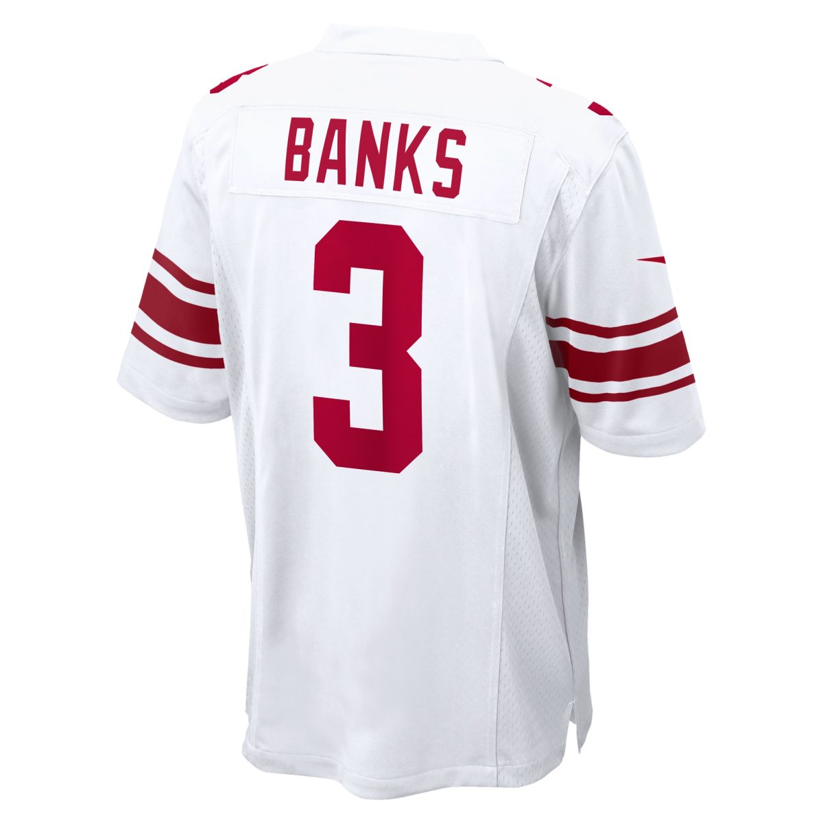 New York Giants mens nike deonte banks white new york giants game jersey | Giants Shop