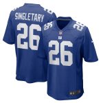New York Giants mens nike devin singletary royal new york giants team game jersey | Giants Shop