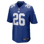 New York Giants mens nike devin singletary royal new york giants team game jersey | Giants Shop