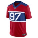 New York Giants mens nike dexter lawrence ii century red new york giants alternate vapor f.u.s.e. limited jersey | Giants Shop