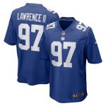 New York Giants mens nike dexter lawrence ii royal new york giants team game player jersey | Giants Shop
