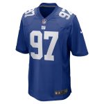 New York Giants mens nike dexter lawrence ii royal new york giants team game player jersey | Giants Shop