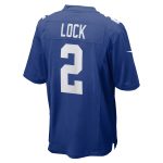 New York Giants mens nike drew lock royal new york giants team game jersey | Giants Shop