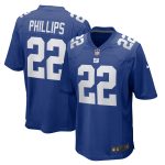 New York Giants mens nike dru phillips royal new york giants team game jersey | Giants Shop