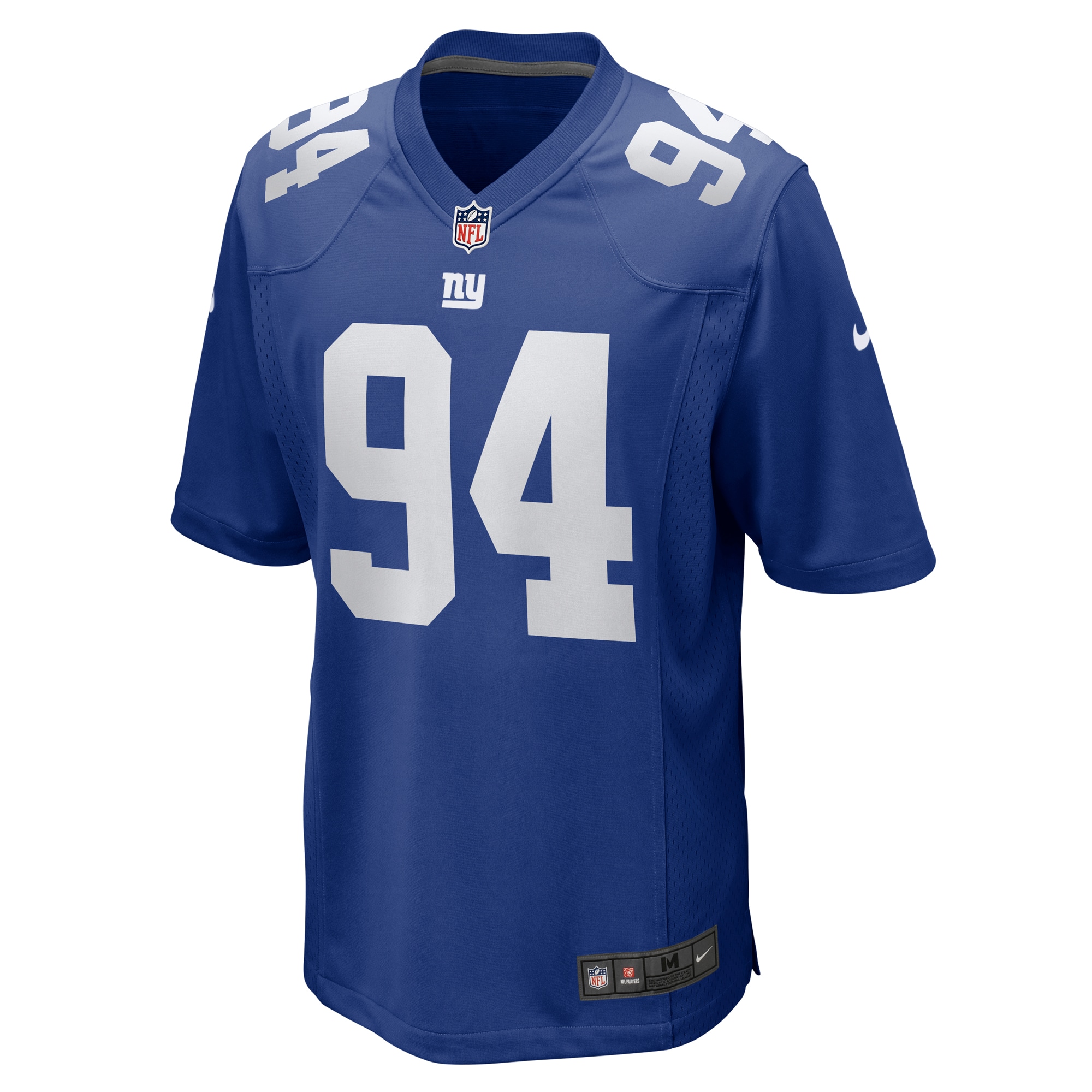 New York Giants mens nike elijah chatman royal new york giants team game jersey | Giants Shop