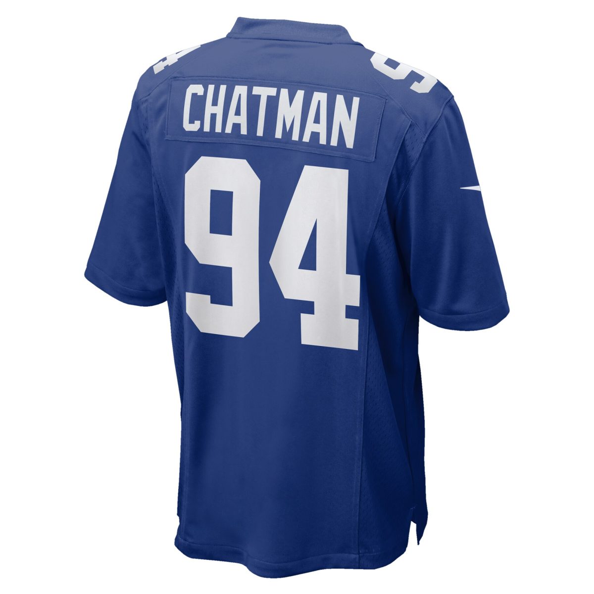 New York Giants mens nike elijah chatman royal new york giants team game jersey | Giants Shop