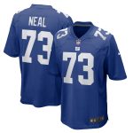 New York Giants mens nike evan neal royal new york giants player game jersey 4885623 | Giants Shop