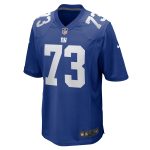 New York Giants mens nike evan neal royal new york giants player game jersey 4885623 | Giants Shop