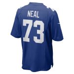 New York Giants mens nike evan neal royal new york giants player game jersey 4885623 | Giants Shop