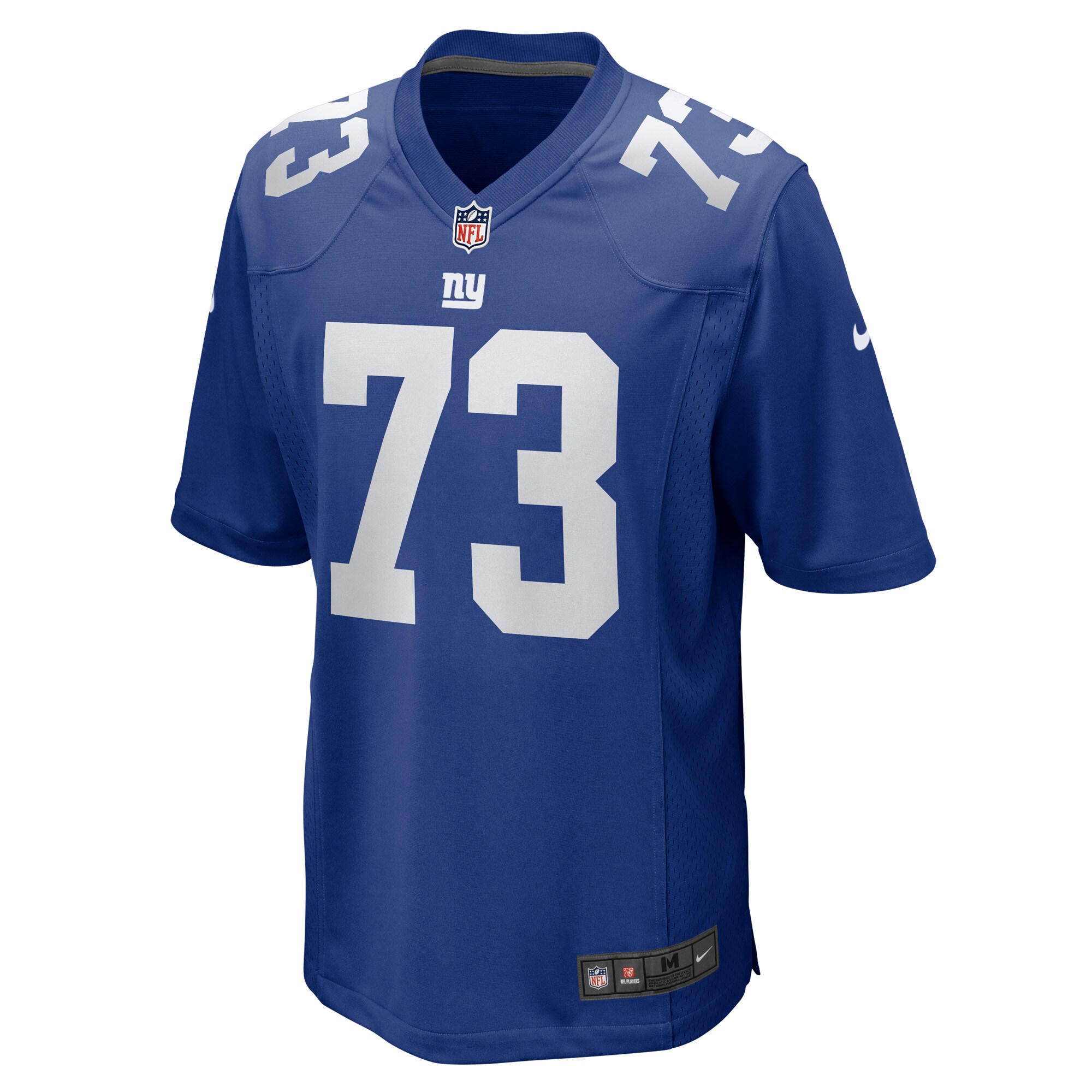 New York Giants mens nike evan neal royal new york giants player game jersey | Giants Shop