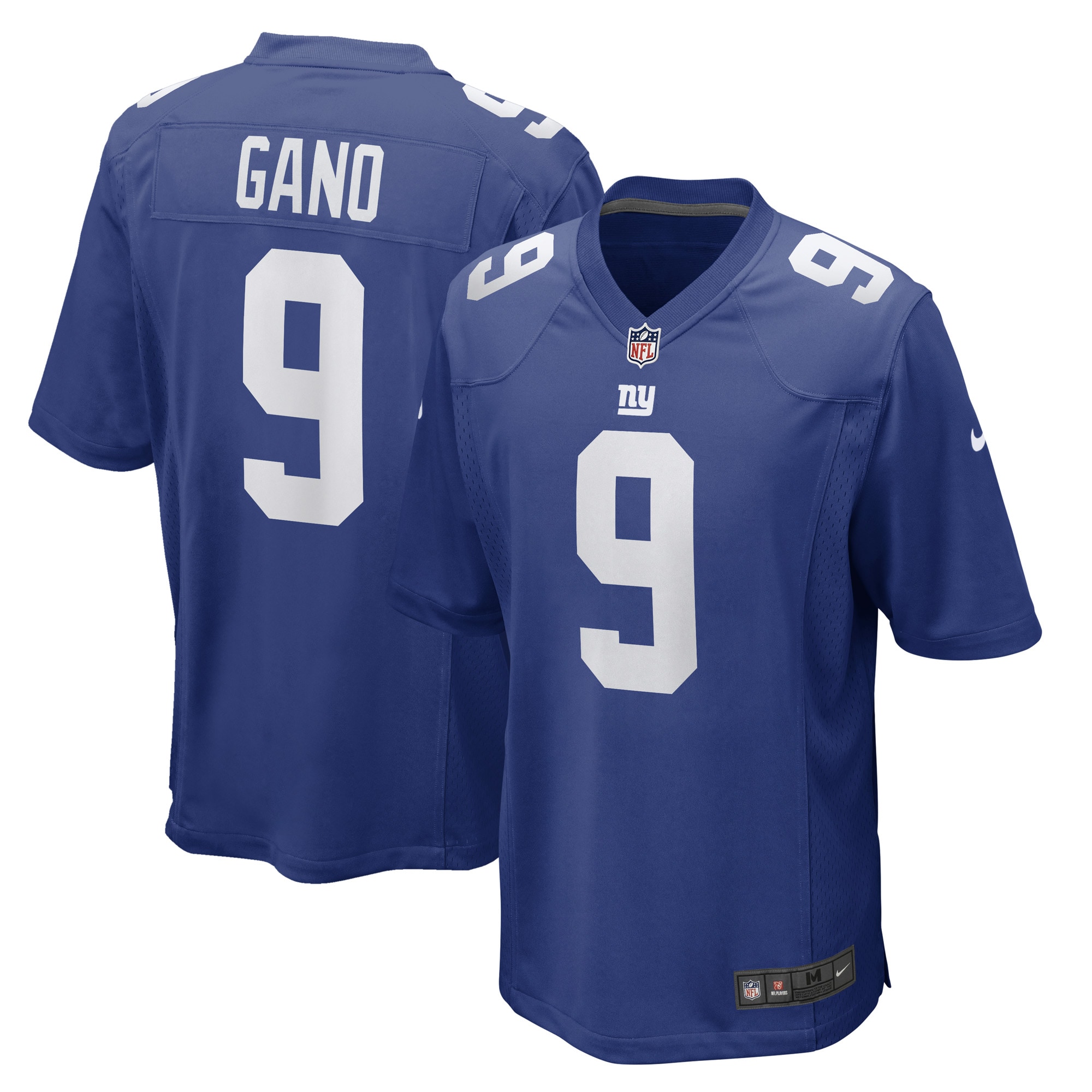 New York Giants mens nike graham gano royal new york giants team game player jersey | Giants Shop