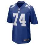 New York Giants mens nike greg van roten royal new york giants team game jersey | Giants Shop