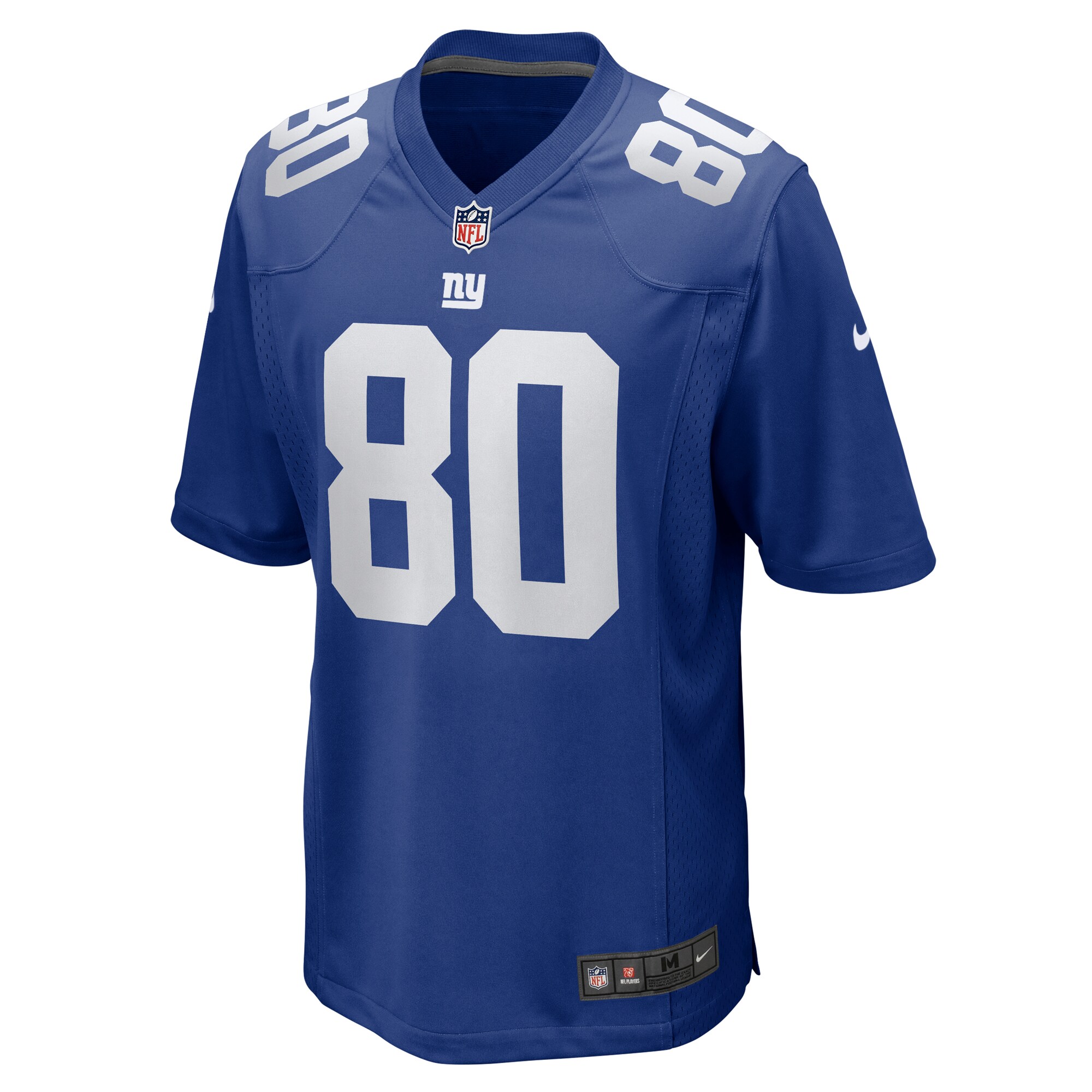 New York Giants mens nike gunner olszewski royal new york giants team game jersey | Giants Shop
