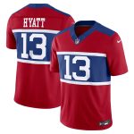 New York Giants mens nike jalin hyatt century red new york giants alternate vapor f.u.s.e. limited jersey | Giants Shop