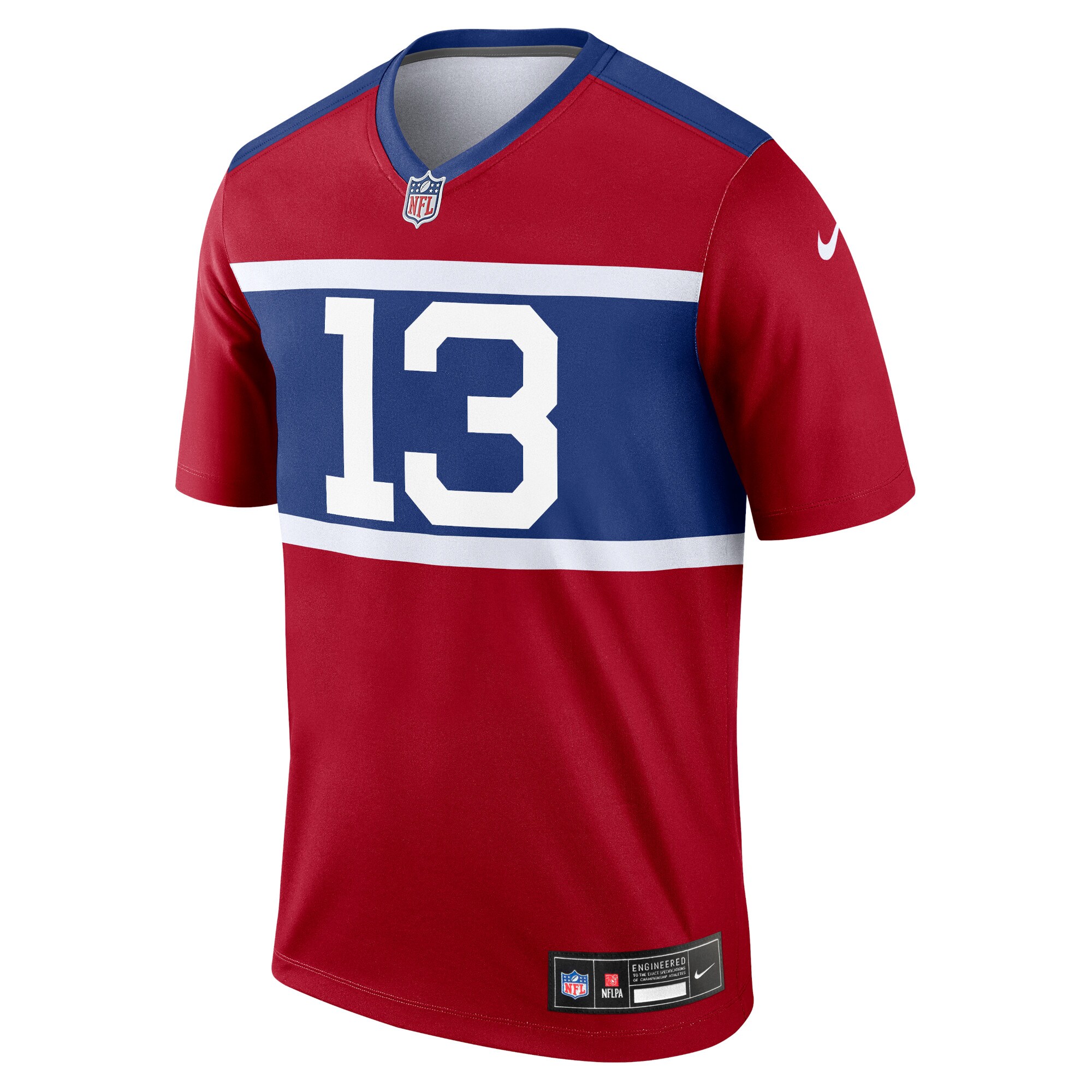 New York Giants mens nike jalin hyatt red new york giants alternate legend player performance top | Giants Shop