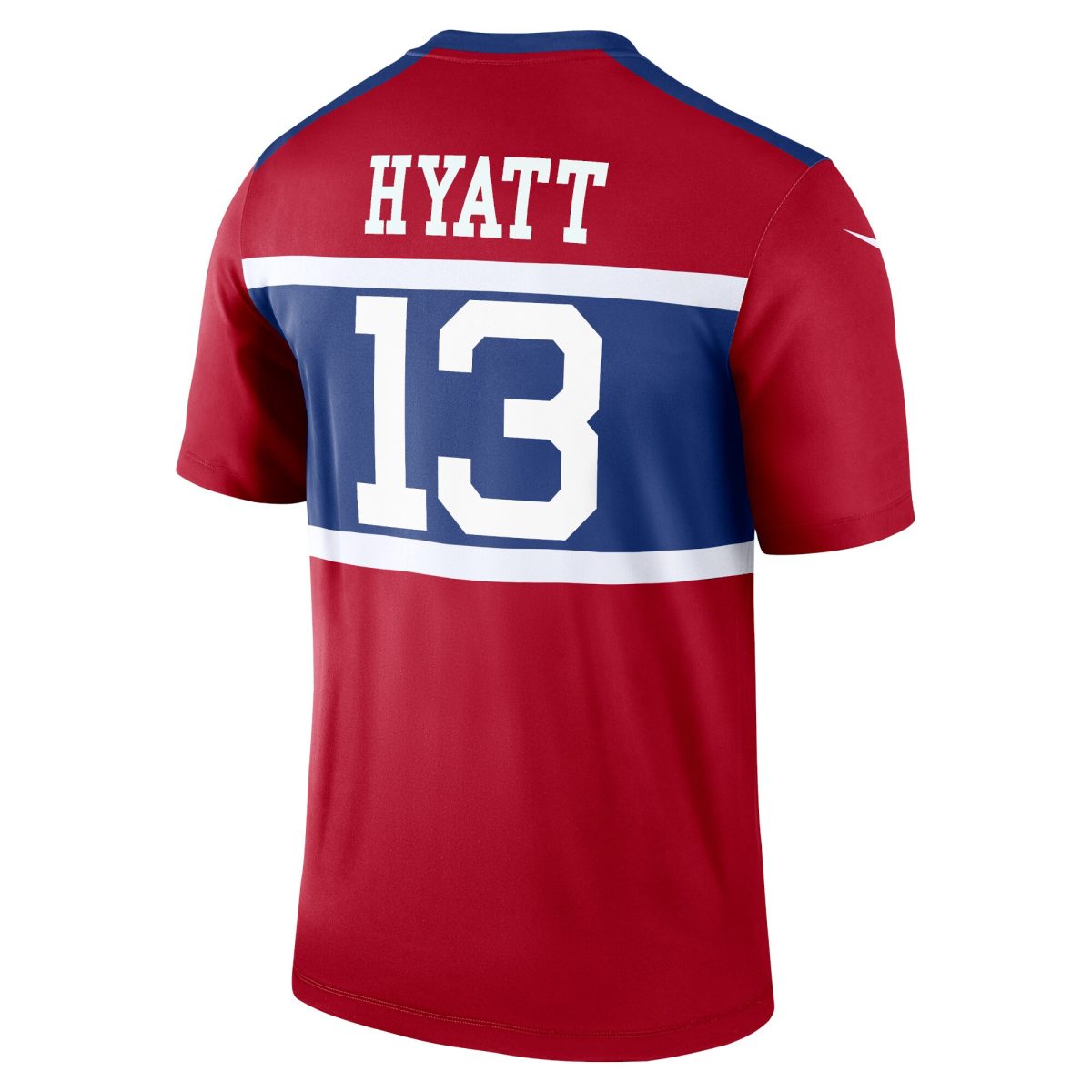New York Giants mens nike jalin hyatt red new york giants alternate legend player performance top | Giants Shop