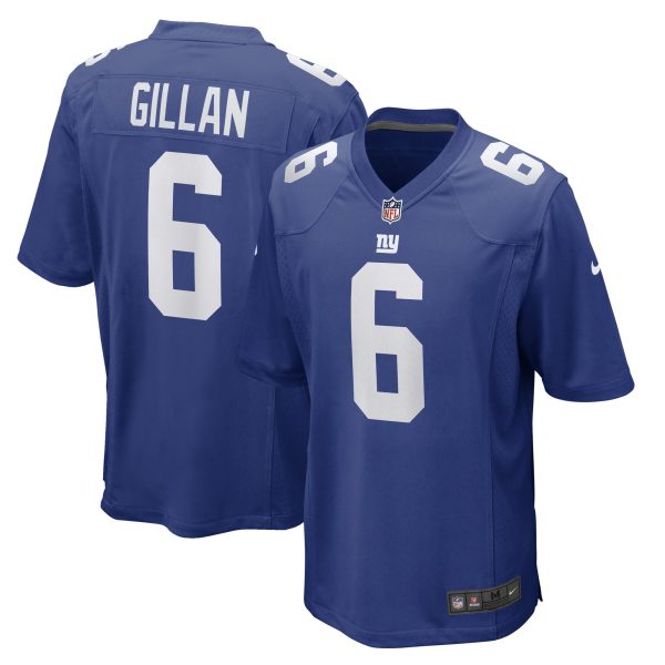 New York Giants mens nike jamie gillan royal new york giants game player jersey | Giants Shop