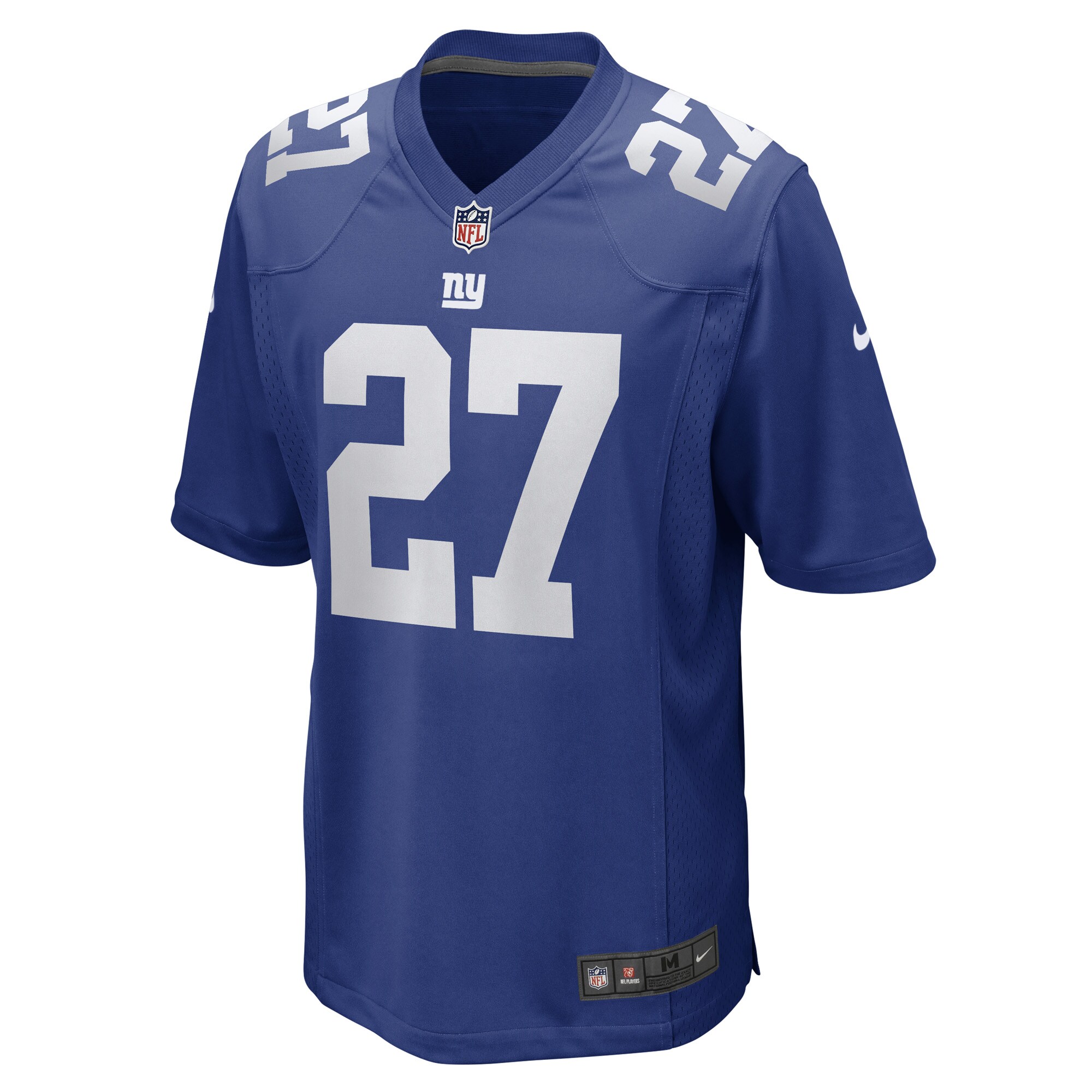New York Giants mens nike jason pinnock royal new york giants game player jersey | Giants Shop