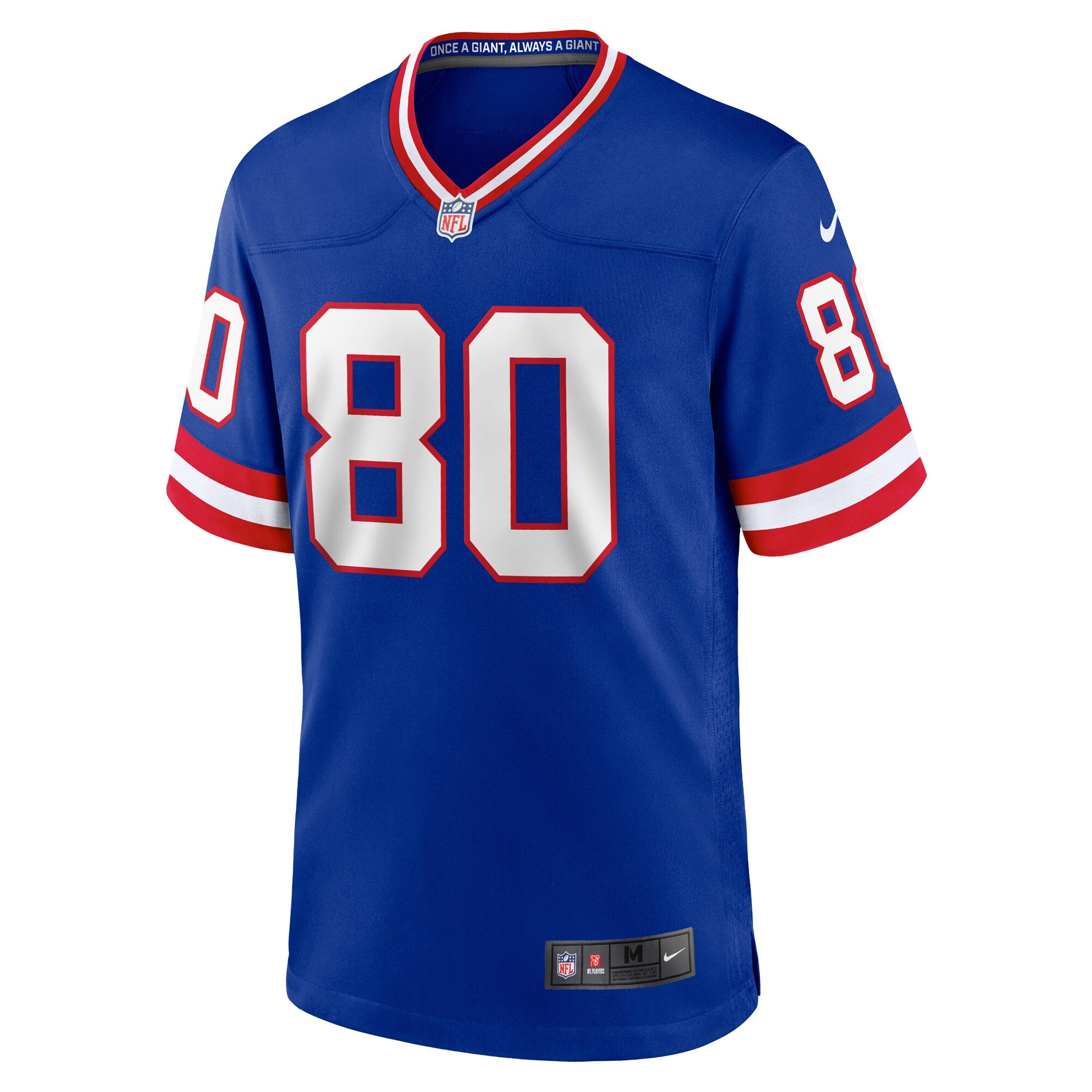 New York Giants mens nike jeremy shockey royal new york giants classic retired player game jersey | Giants Shop