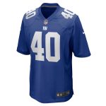 New York Giants mens nike joe morrison royal new york giants retired player jersey | Giants Shop