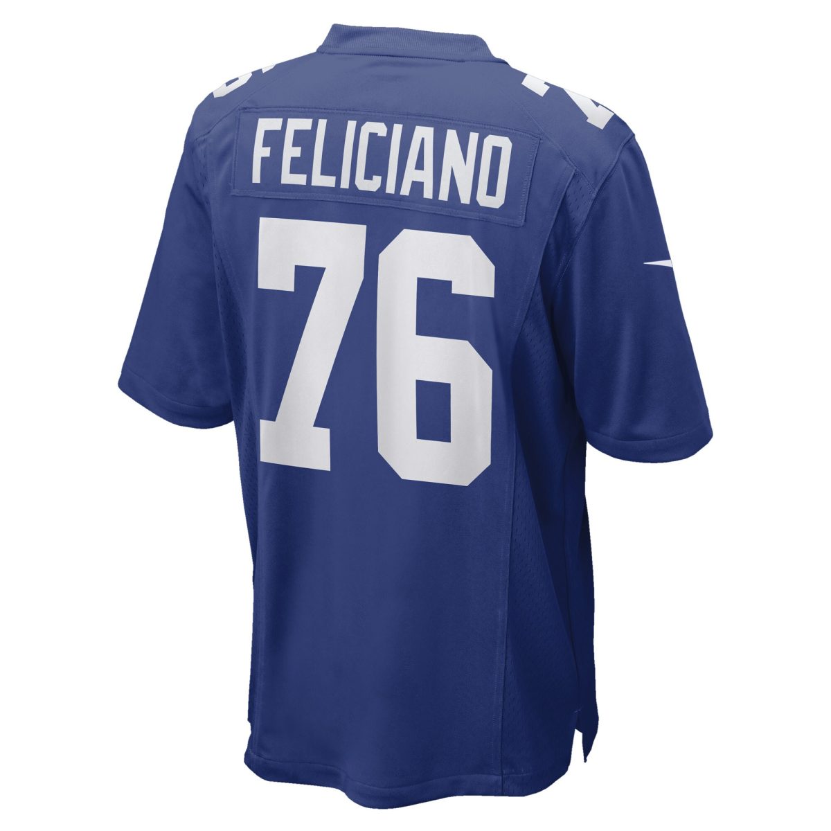 New York Giants mens nike jon feliciano royal new york giants game player jersey | Giants Shop