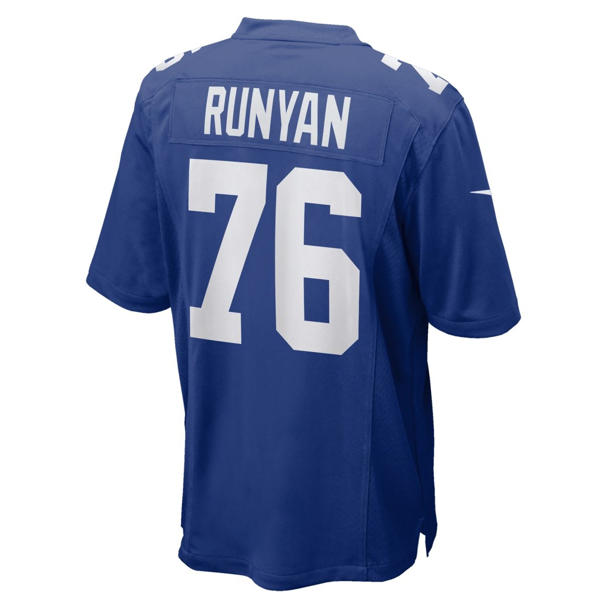 New York Giants mens nike jon runyan royal new york giants team game jersey | Giants Shop