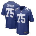 New York Giants mens nike joshua ezeudu royal new york giants game player jersey | Giants Shop