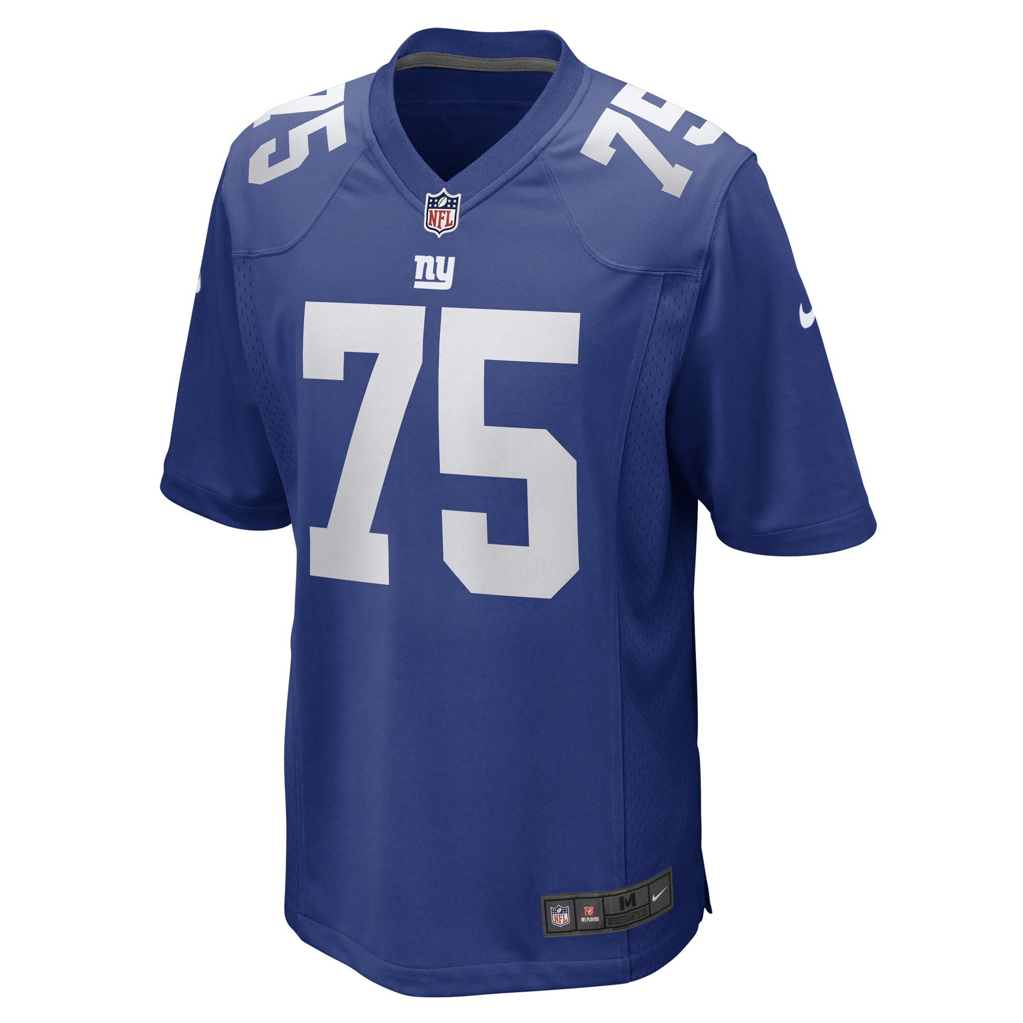 New York Giants mens nike joshua ezeudu royal new york giants game player jersey | Giants Shop