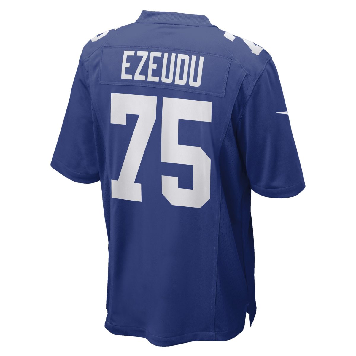 New York Giants mens nike joshua ezeudu royal new york giants game player jersey | Giants Shop