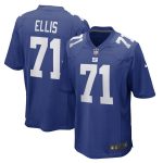 New York Giants mens nike justin ellis royal new york giants game player jersey | Giants Shop