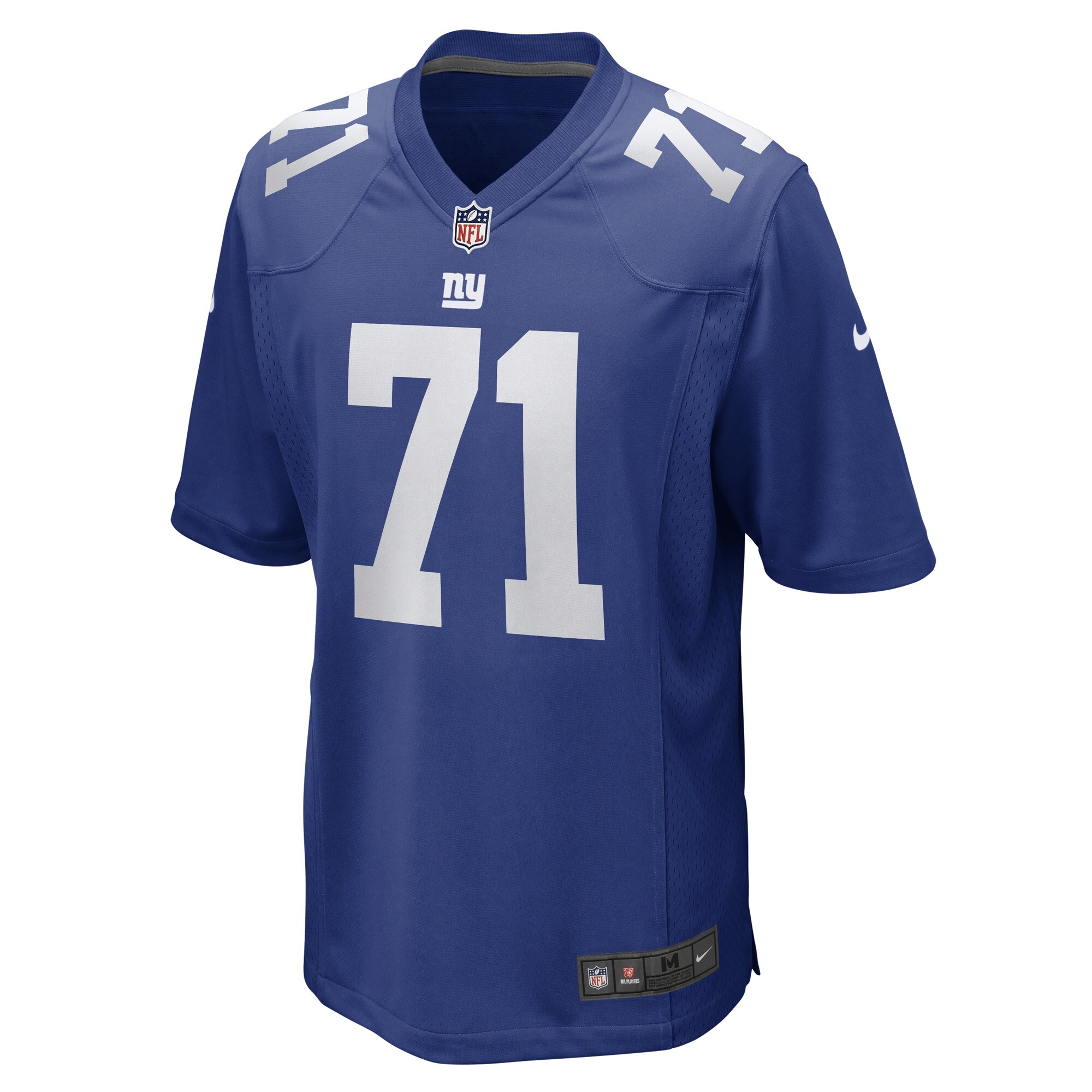 New York Giants mens nike justin ellis royal new york giants game player jersey | Giants Shop