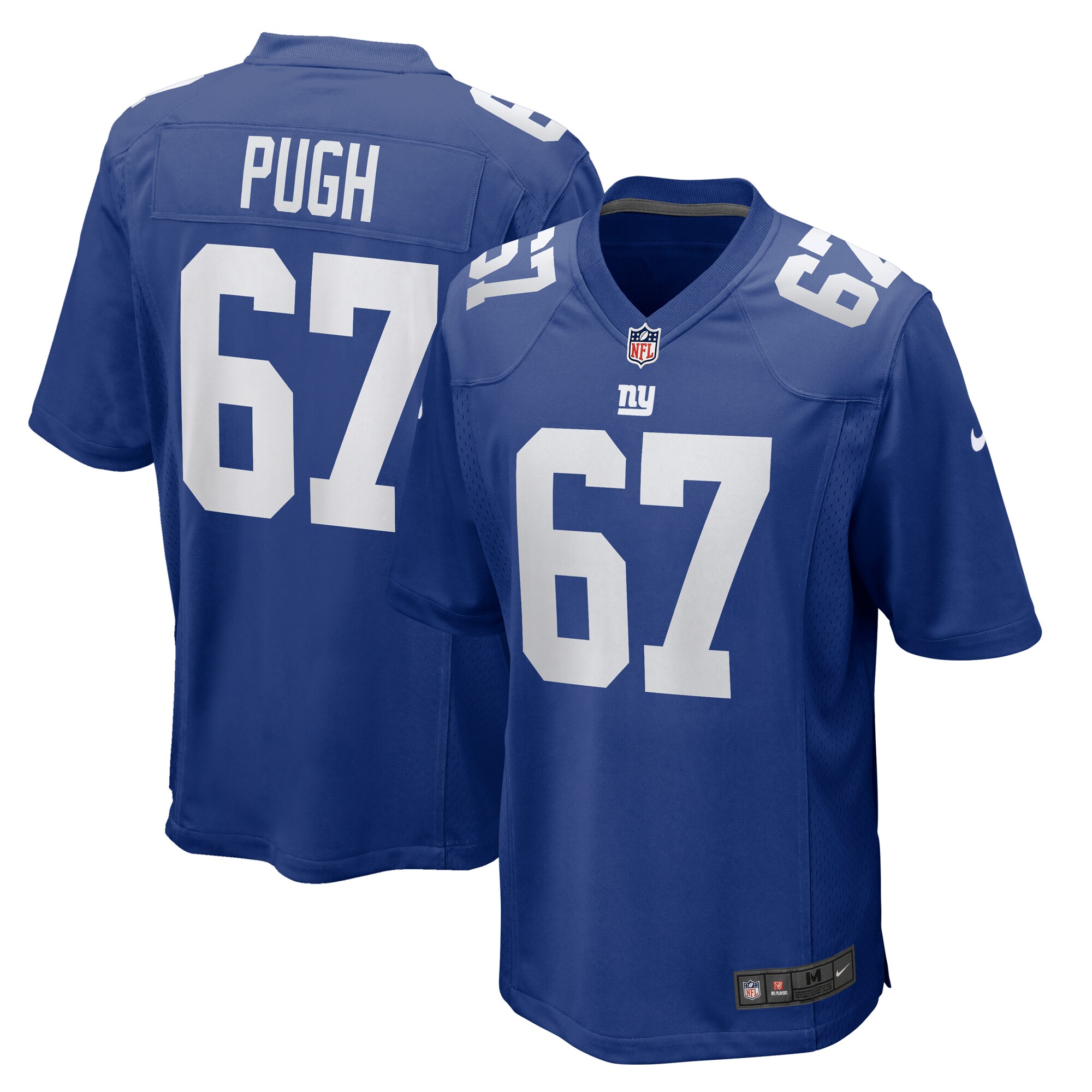 New York Giants mens nike justin pugh royal new york giants game jersey | Giants Shop