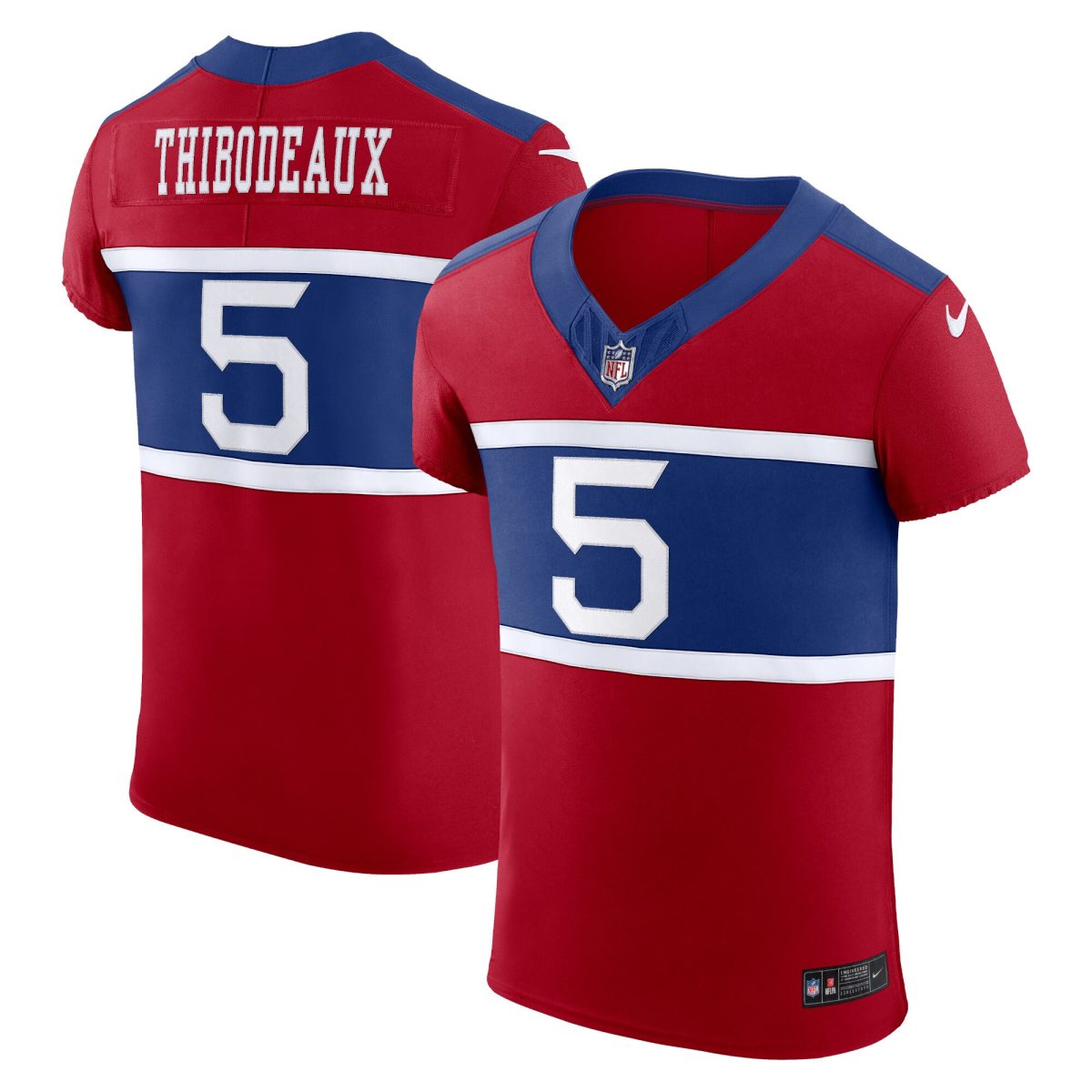 New York Giants mens nike kayvon thibodeaux century red new york giants alternate vapor f.u.s.e. elite player jersey | Giants Shop