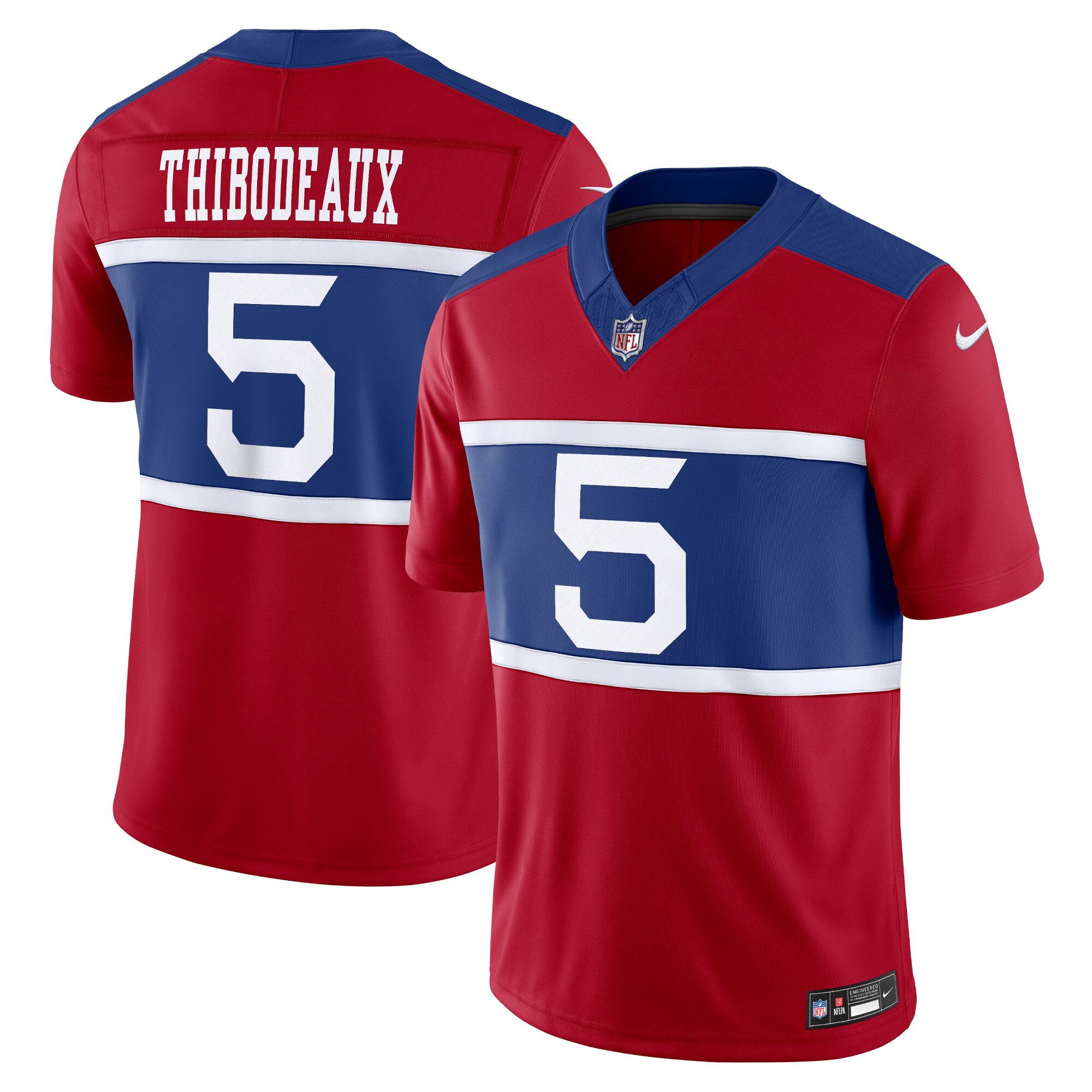 New York Giants mens nike kayvon thibodeaux century red new york giants alternate vapor f.u.s.e. limited jersey | Giants Shop