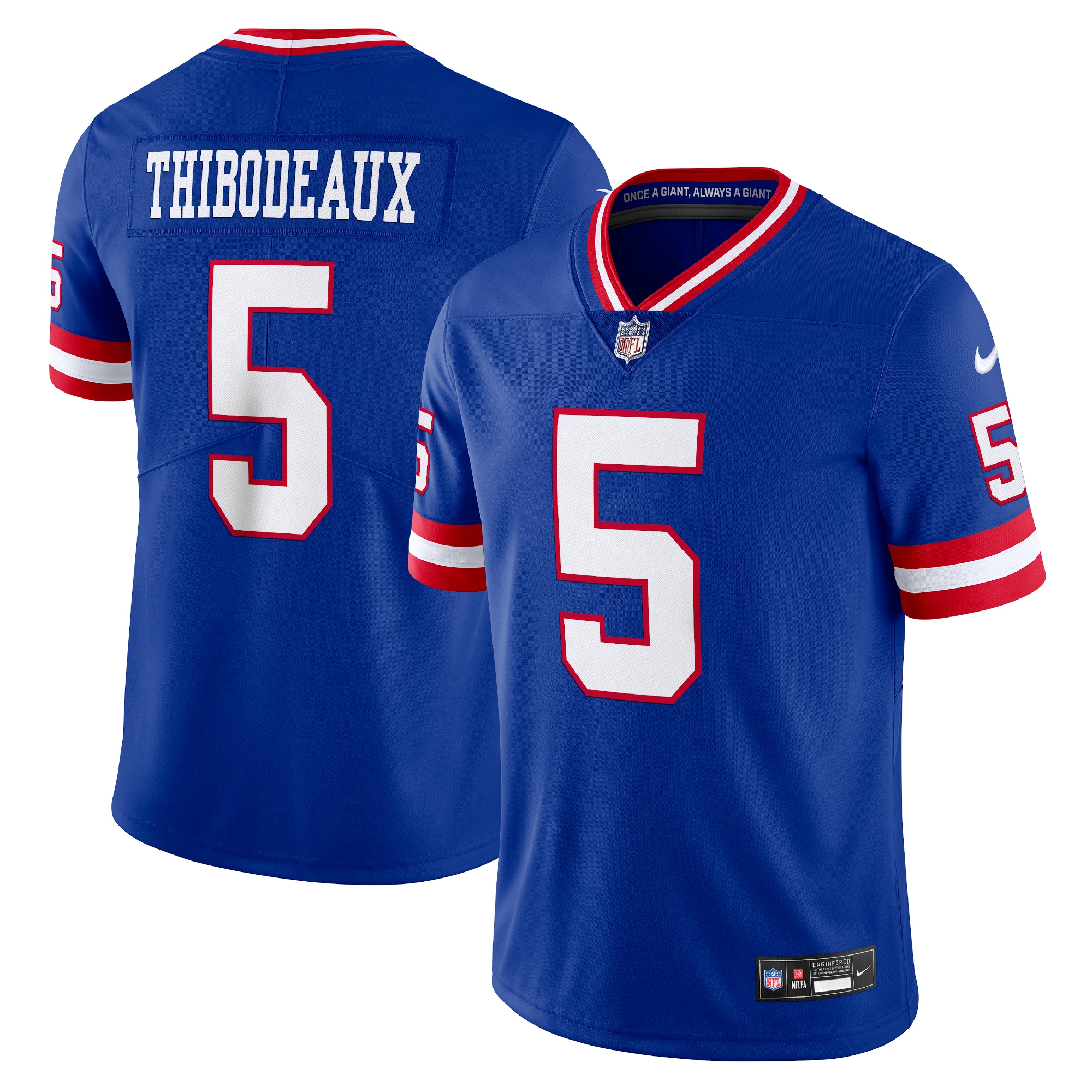 New York Giants mens nike kayvon thibodeaux royal new york giants alternate vapor untouchable limited jersey | Giants Shop