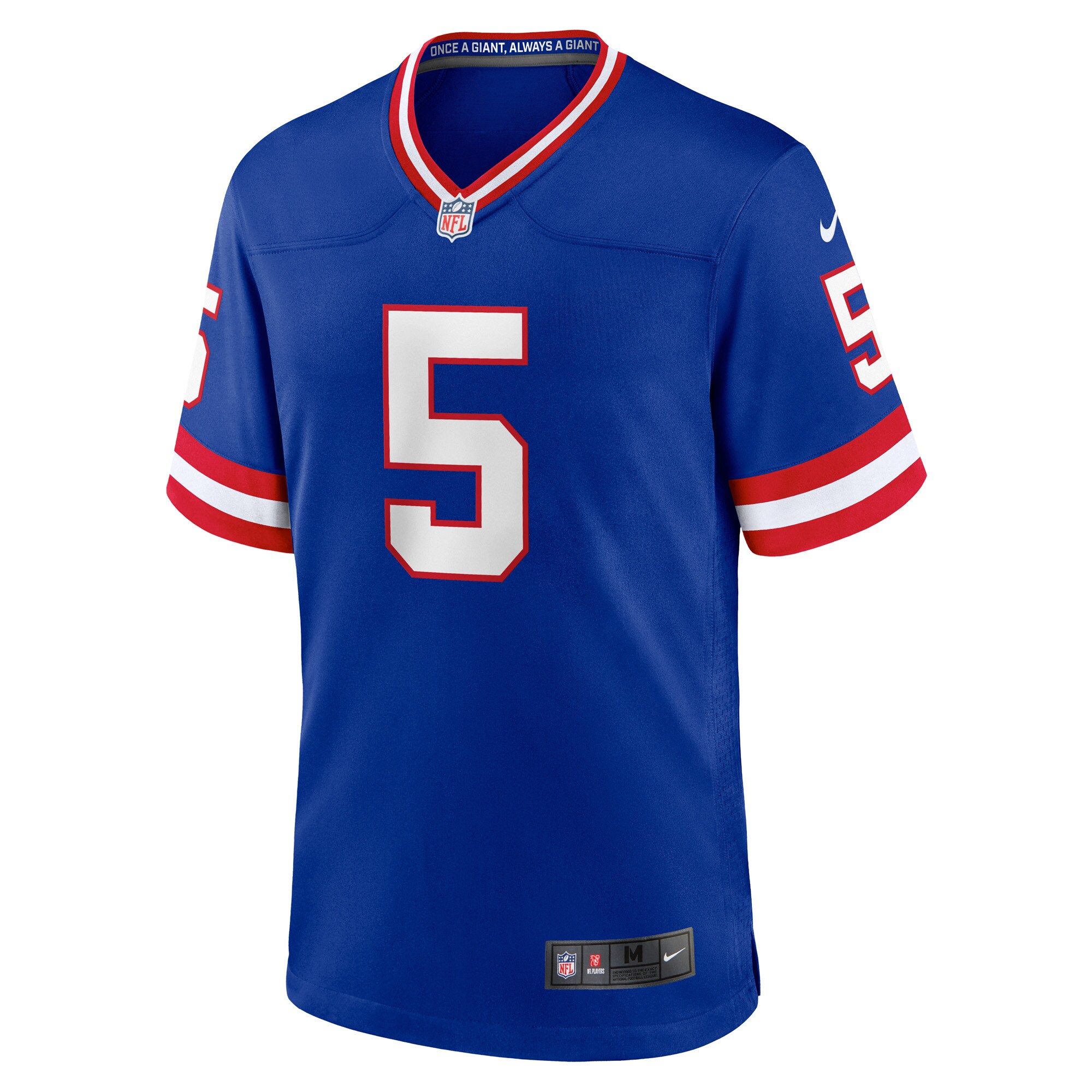 New York Giants mens nike kayvon thibodeaux royal new york giants classic player game jersey | Giants Shop