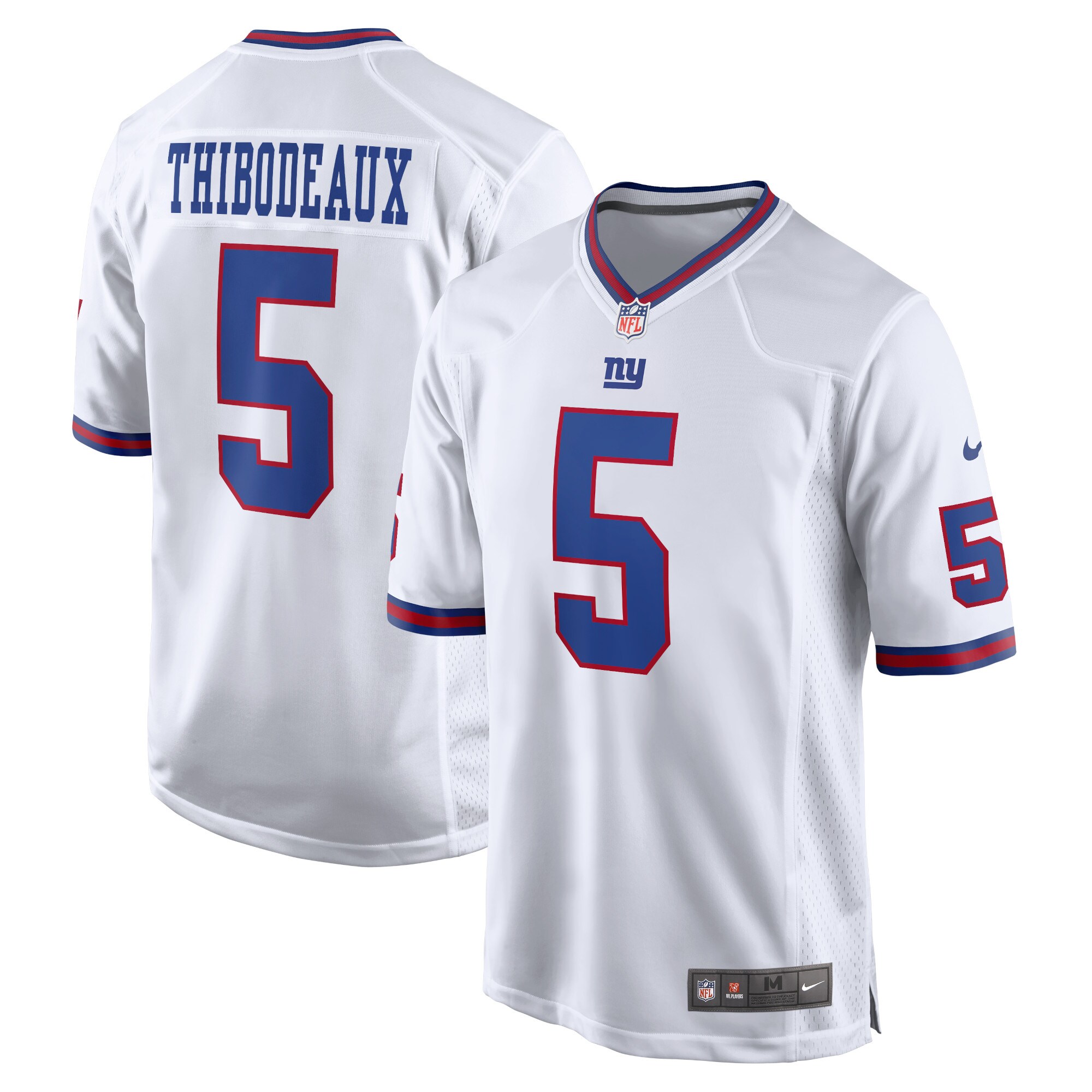 New York Giants mens nike kayvon thibodeaux white new york giants alternate game jersey | Giants Shop