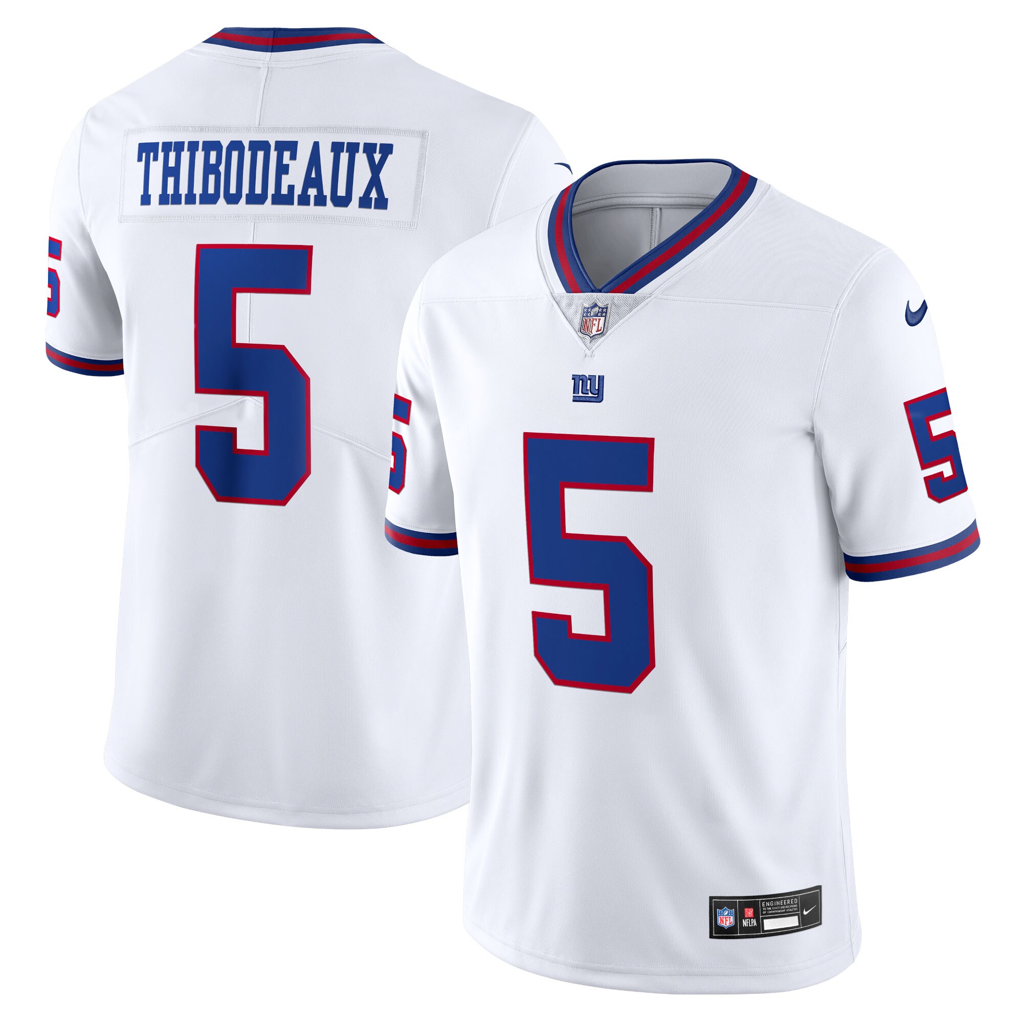 New York Giants mens nike kayvon thibodeaux white new york giants alternate vapor untouchable limited jersey | Giants Shop