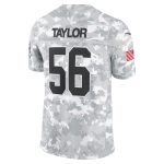 New York Giants mens nike lawrence taylor arctic camo new york giants 2024 salute to service retired player limited jersey | Giants Shop