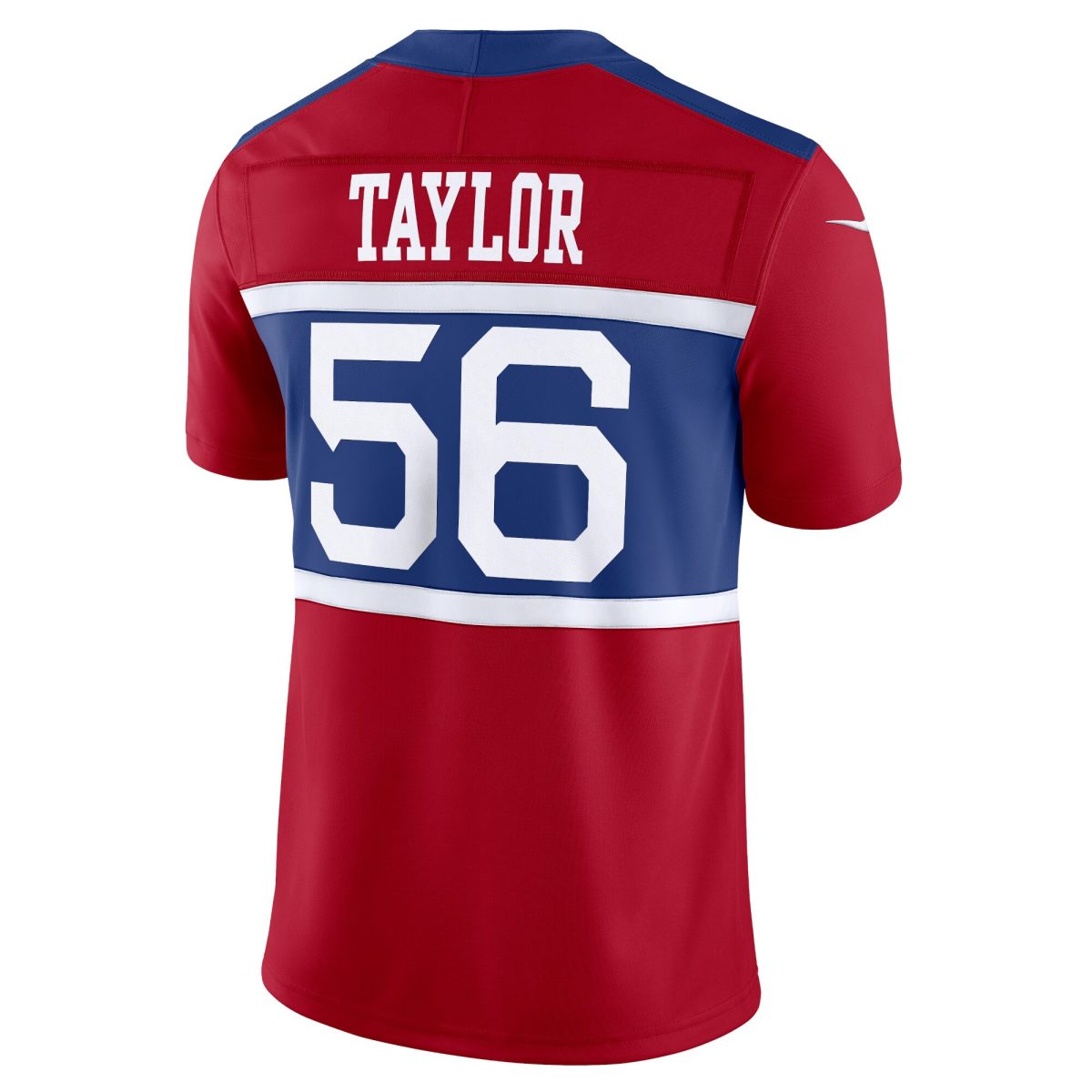 New York Giants mens nike lawrence taylor century red new york giants alternate vapor f.u.s.e. retired player limited jersey | Giants Shop