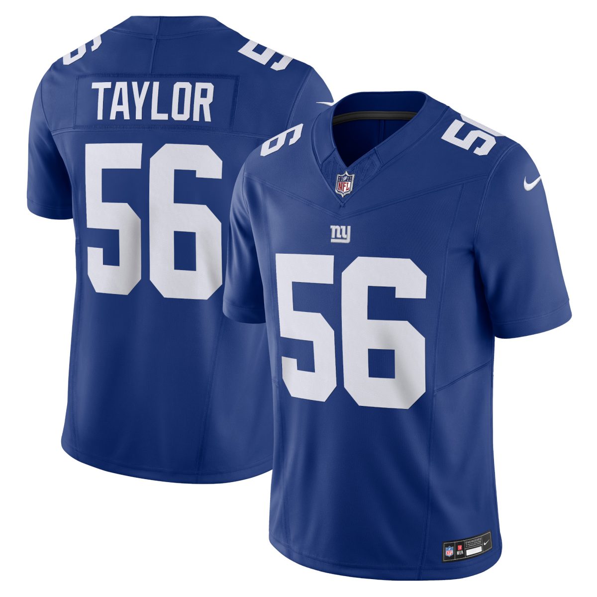New York Giants mens nike lawrence taylor royal new york giants vapor f.u.s.e. limited jersey | Giants Shop