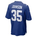 New York Giants mens nike leonard johnson royal new york giants game player jersey | Giants Shop